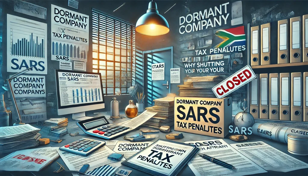 Dormant company SARS Tax Penalties: Why Shutting Down Your Dormant Company Can Save You From Costly Penalties