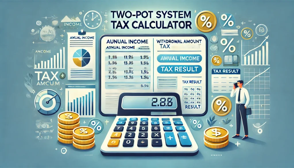 Two-pot tax calculator